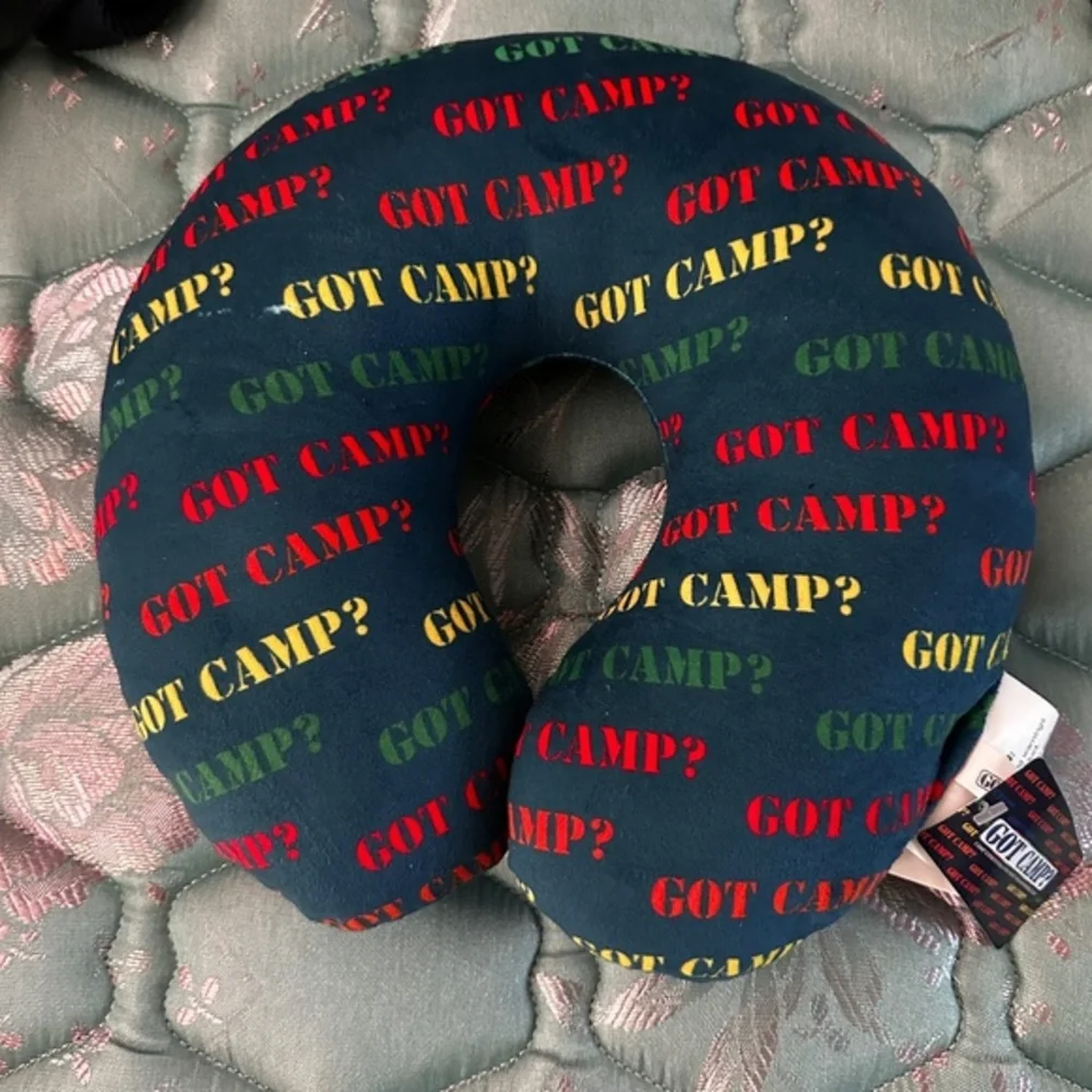 Got Camp? Neck Pillow